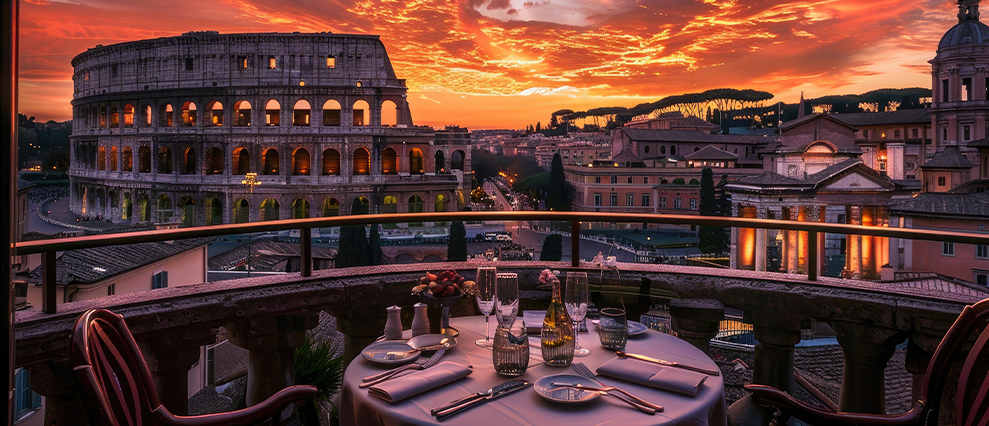 Dinner-of-Rome-Day-Tour