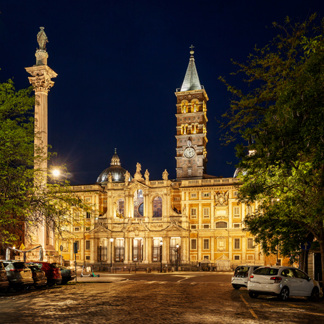 Papal Basilica of St Mary Major Exclusive Tour By Night